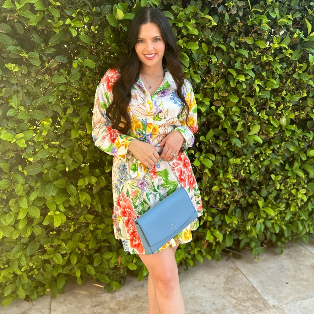 Zara floral dress